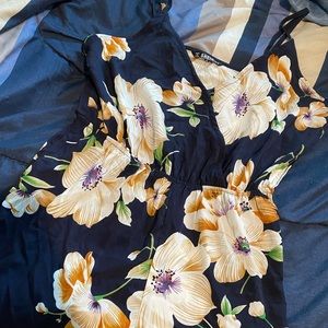 Floral shein romper